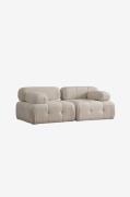 Hanah Home2-seters sofa PucaBeige2-seters sofaerFra Homeroom