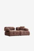 Hanah Home2-seters sofa PucaBrun2-seters sofaerFra Homeroom