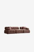 Hanah Home3-seters sofa PucaBrun3-seters sofaerFra Homeroom