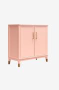 Dorel HomeSkap med 2 dører i Mdf WesterleighRødKommoderFra Homeroom