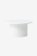 HåumSofabord Rondo diameter 90 cmHvitSofabordFra Homeroom