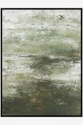 MalerifabrikkenDesign Painting / For Life / 90x120 Cm / Svart rammeGrø...