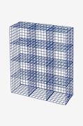 Loft24Vegghylle med 12 rom Metall Liten Cup RackBlåHyller & oppbevarin...