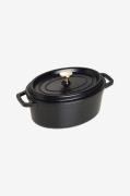 StaubGryte La Cocotte oval 23 cm, 2,35 lSvartGryter & kasserollerFra H...