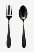 Vargen & ThorDessertbestikk Frost 8 delerSvartBestikkFra Homeroom