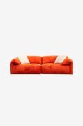 Hanah Home3-seters sofa FlamingoOrange3-seters sofaerFra Homeroom