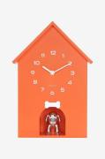 KarlssonVeggklokke Garding DoggyOrangeVeggklokker & bordklokkerFra Hom...
