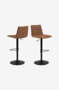 NORDFORMBarstol Ayden, 2-pkBrunBarstoler & -krakkerFra Homeroom