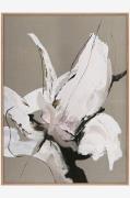 MalerifabrikkenLinmaleri / Madaire / 90x120 Cm / eik rammeHvitBilder &...
