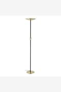 EGLOGulvlampe Conivarino Svart/Brushed brassMessingGulvlamperFra Homer...