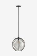 EGLOPendellampe Almanzora Round With 1 LampSvartTakpendlerFra Homeroom