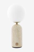 Globen LightingBærbar bordlampe Torrano Beige travertinBeigeBordlamper...