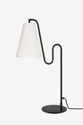 Globen LightingBordlampe Lou Hvit bouclé/svartHvitBordlamperFra Homero...