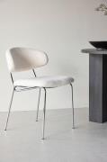 Venture HomeChico spisestuestol 2-pakningHvitStolerFra Homeroom