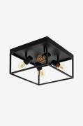 EGLOTaklampe Silentina With 4 LampsSvartTaklamperFra Homeroom