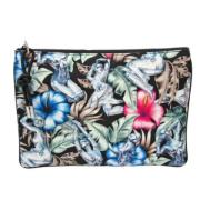 Pre-owned Flerfarget lerret Dior Clutch