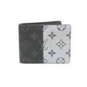 Pre-owned Svart lerret Louis Vuitton lommebok