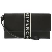 Svart Skinn Givenchy Clutch