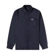 Autentisk Oxford Skjorte Lys Navy-s