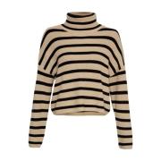 Stripete Pullover Genser