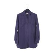 Pre-owned Navy Fabric Prada Top