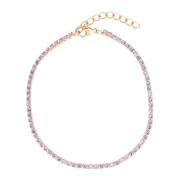 Tennis Chain Bracelet 2 MM Dusty Rose