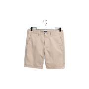 Faded Cotton Chino Shorts