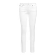 Hvite Skinny Jeans for Sommeren