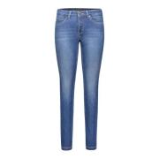 Blå Dream Skinny Mid Blue Autentiske Bukser