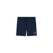 Blå Paul Shark Swim Shorts Logo Reflex Shortser