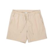 Ecru Stilige Korte Shorts for Menn