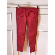 Pre-owned Rosa bomull Balmain Jeans