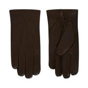 Brun J.Lindeberg Milo Leather Gloves Hansker