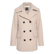 Klassisk PerryIW Sailor Coat - Ecru