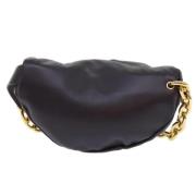 Pre-owned Lilla skinn Bottega Veneta skulderveske