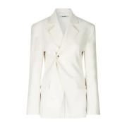 Offwhite Oval Square Osluxury Blazer Dresser & Blazere