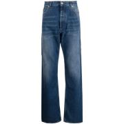 Løstsittende Straight-Leg Jeans