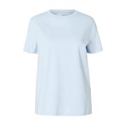 Essential O-Neck Tee - Cashmere Blue