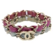 Pre-owned Rosa metall Chanel armband