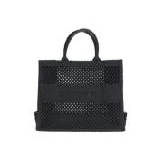 Pre-owned Svart stoff Dior Book Tote