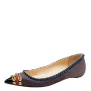 Pre-owned Flerfarget skinn Christian Louboutin Flats