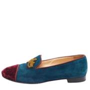 Pre-owned Gronn semsket skinn Christian Louboutin Leiligheter