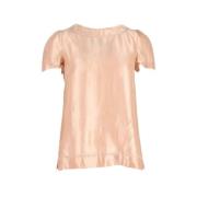 Pre-owned Rosa silke Dolce & Gabbana Top