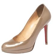 Pre-owned Gront skinn Christian Louboutin haeler