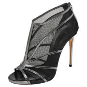 Pre-owned Gra skinn Casadei stovler