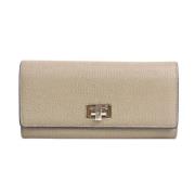 Pre-owned Beige skinn Fendi lommebok