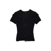 Pre-owned Svart polyester Alexander Wang Topp