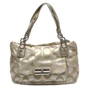 Pre-owned Beige Laer Coach Tote