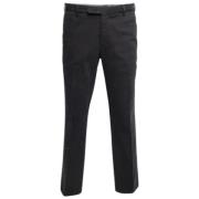 Pre-owned Black Cotton Armani Pants Samlinger