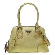 Pre-owned Gull Leather Prada veske